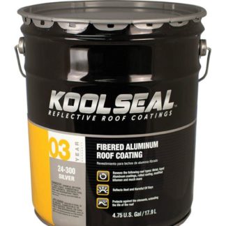 Kool Seal Econ Fibered Alum 4.75 Gallon