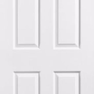 White 6-Panel Interior Door