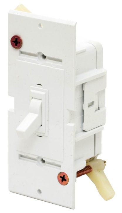 SC Standard Non-Gang Switch, White