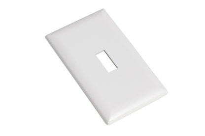 Standard Snap-In Switch Plate, White