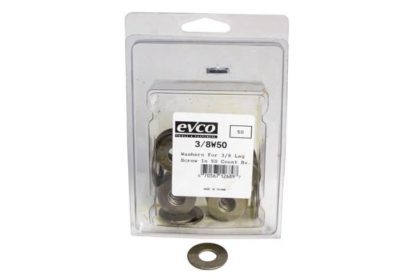 Flat Washer For LAG, 3/8", 50/Box