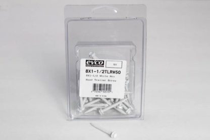 Screw Hex Head, White