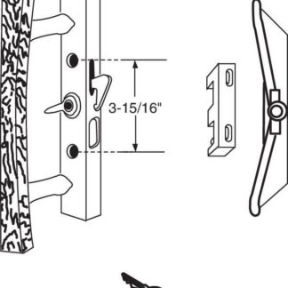 Patio Door Lock Old Style