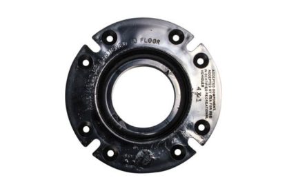 Toilet floor flange male