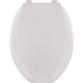 Toilet seat elongated - White