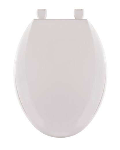 Toilet seat elongated - White