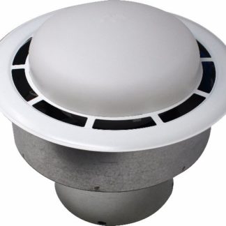 Bath Fan 8" w/ Lite, 50 CFM, Vert X