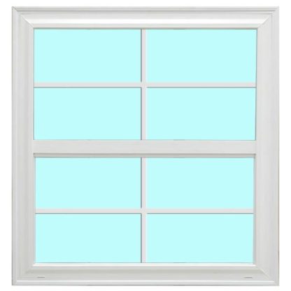 Vinyl Window 24 x 36 w/ 4X4 White