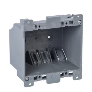 Gardner Bender 2 -Gang PVC Old work Switch/Outlet Electrical Box