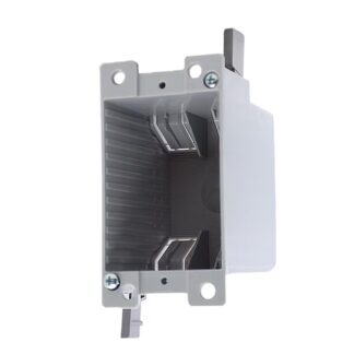 CANTEX 1 -Gang PVC Old work Switch/Outlet Electrical Box