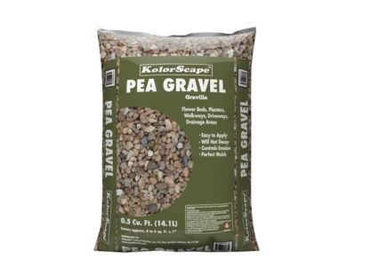 Kolor Scape 0.5 Cubic feet 48-lb Multiple colors/finishes Pea gravel ( 0.5 - 3.0-in Rock Size )