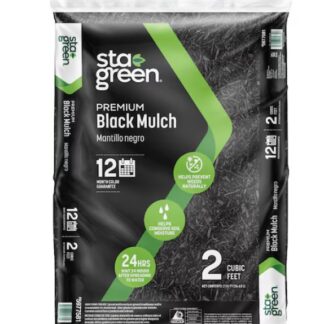 Sta-Green Premium 2-cu ft Black Mulch