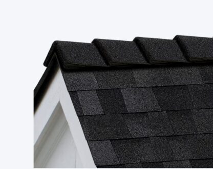 Owens Corning DecoRidge Onyx Black Hip Ridge Roof Shingles ( 20-lin ft per Bundle )