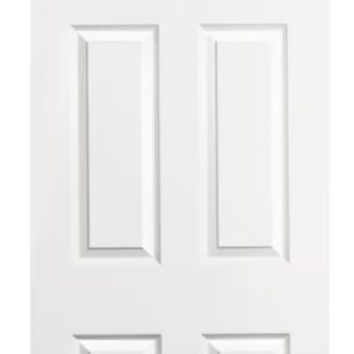 RELIABILT 36-in x 80-in Primed 6-panel Textured Hollow core Primed Molded composite Slab Door